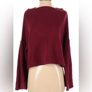 We The Free Burgundy Sweater || Size Small
